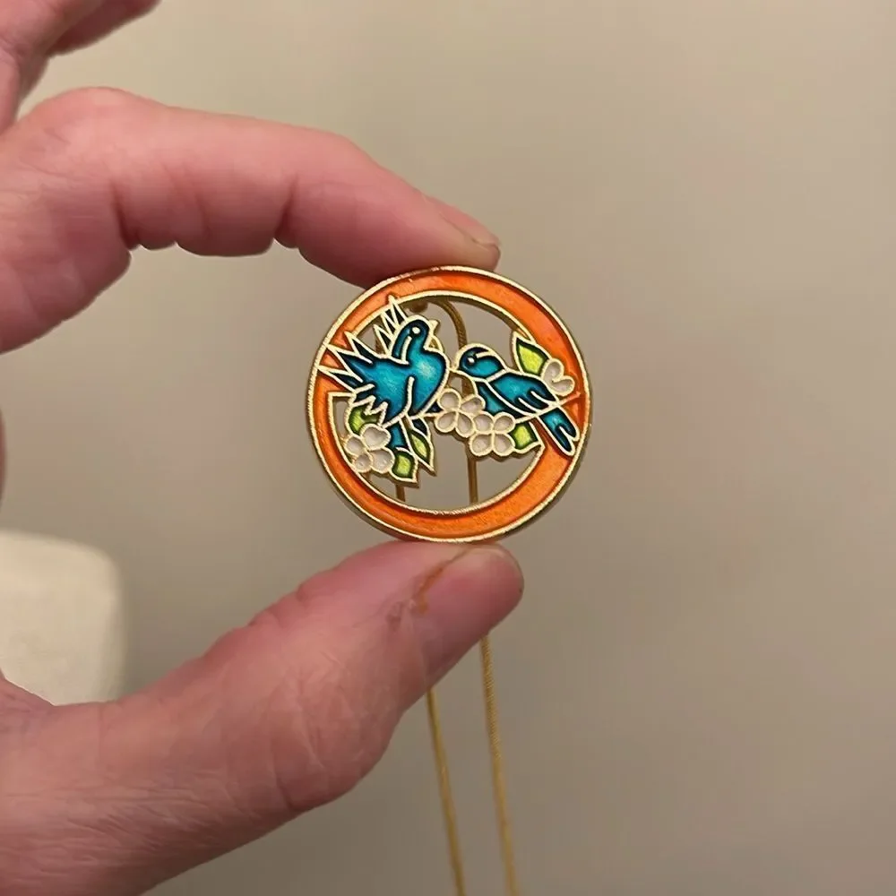 TRI CHEM SUN GLO ND BIRD PIN to paint TRICHEM